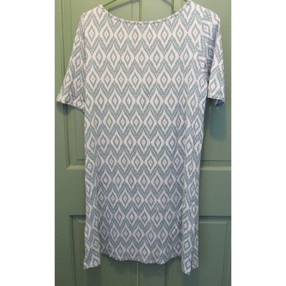 Windiriver Women's Short Sleeve Geometric Casual Dress Size M - Picture 5 of 6